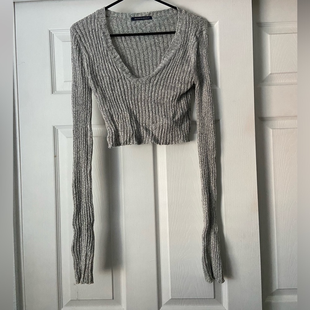 brandy melville crop sweater